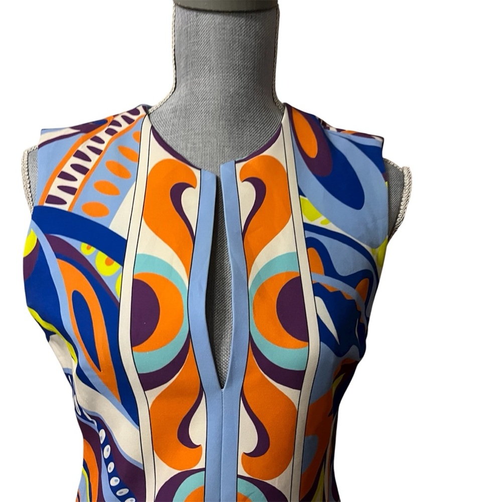 Zara Multicolor Abstract Mini Dress - Picture 3 of 9